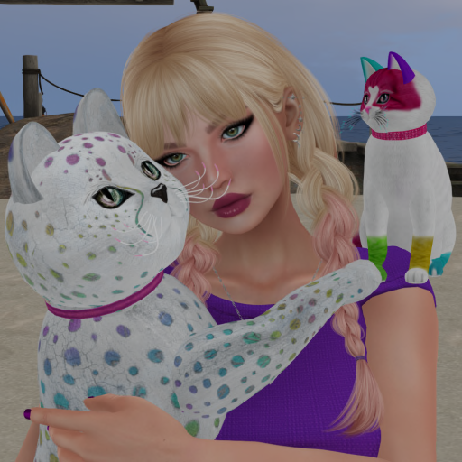 Kikii & her cats